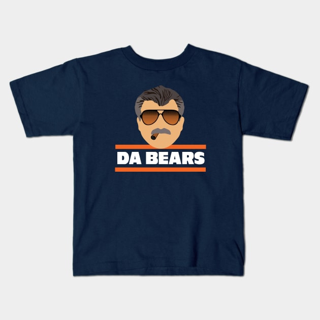 Da Bears - Ditka Kids T-Shirt by BodinStreet